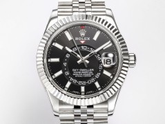 勞力士Rolex Sky-Dweller 一比一黑盤天行者