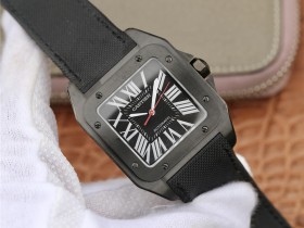 高仿卡地亞山度士圖片 RB卡地亞山度士黑騎士WSSA0006￥3180