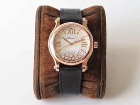 蕭邦手錶快樂石一比一高仿價格 yf廠蕭邦278559-6001￥3380