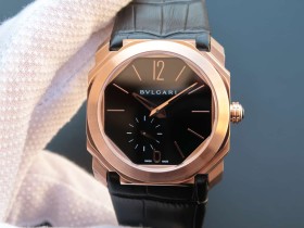 復刻手錶吧寶格麗 寶格麗全新OCTO繫列102028 BGO40BPLXT超薄腕錶￥3480