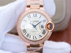 卡地亞藍氣球精仿女錶 卡地亞藍氣球繫列WE902064￥3180