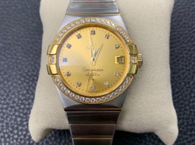 歐米茄星座男錶1比1復刻 sss 123.25.38.21.58.001 機械男錶 38mm￥3180