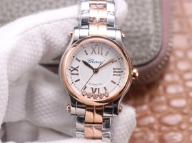 蕭邦快樂鉆1比1高仿女錶價格 YF蕭邦278573-6002￥3380