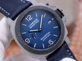 1比1復刻沛納海1663 vs沛納海pam01663 漸變“煙熏藍” 價格￥3680