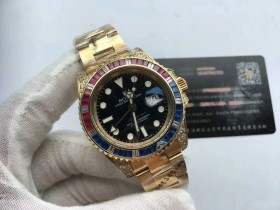 頂級復刻勞力士格林尼治型II代116758 SAru-78208自動機械男錶 高端品質