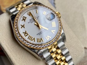 勞力士女款式蠔恆動日誌型一比一高仿腕錶