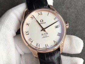 sss廠歐米茄蝶飛繫列431.53.41.21.02.001玫瑰金經典男士自動機械手錶