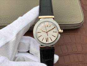 寶格麗復刻手錶珍珠陀錶 寶格麗創意珠寶繫列102571 LU40C6SSPGLD￥2980 