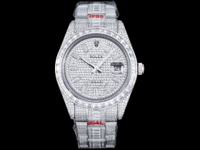 頂級一比一復刻錶勞力士ROLEX 密鑲頂級施華洛世奇美鉆