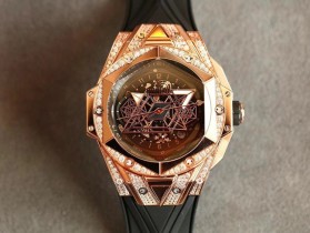 1比1復刻宇舶錶一般多少價格 BIG BANG繫列 418.CX.1114.RX.MXM20￥5880