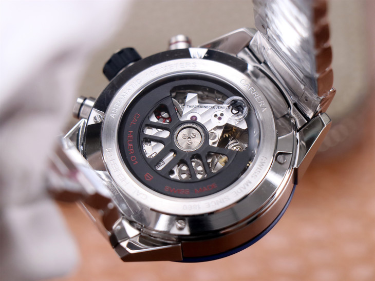 1比1復刻泰格豪雅男士手錶 XF泰格豪雅 CAR2A1T.FT6052 藍盤￥3780-高仿錶