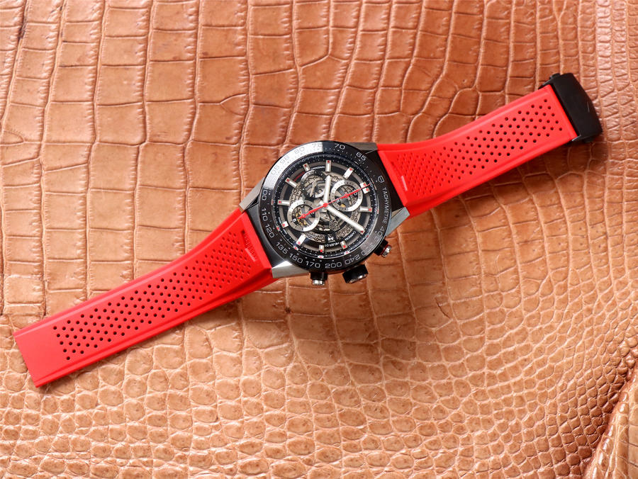 泰格豪雅卡萊拉XF廠 CAR2A1Z.FT6044￥3980-高仿錶