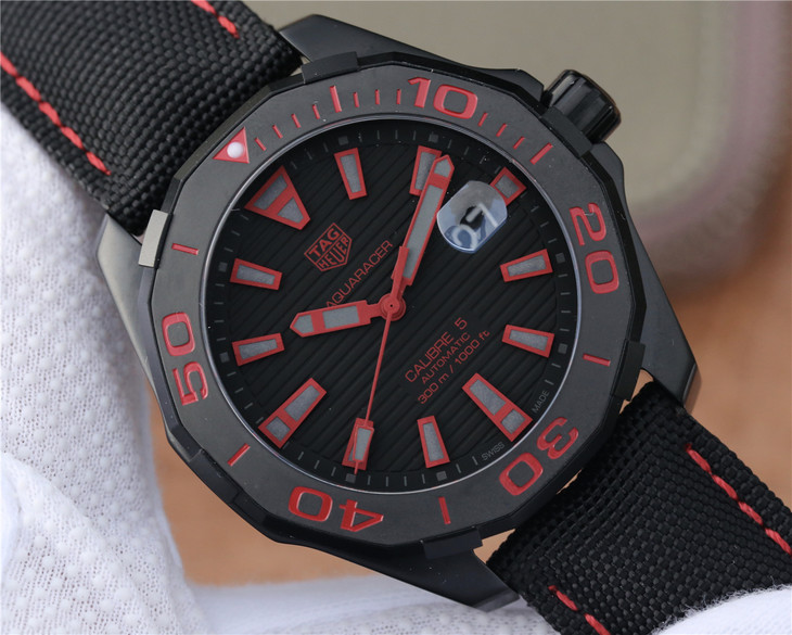 泰格豪雅復刻手錶錶 V6豪雅泰格300米競潛￥3480-高仿錶