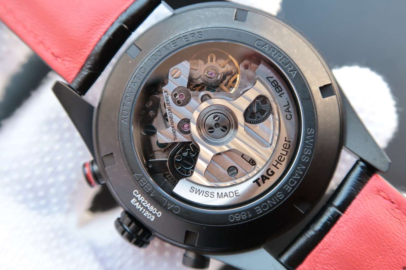哪個廠復刻手錶泰格豪雅好 V6廠泰格豪雅Calibre 1887 自動計時碼錶￥3980-高仿錶