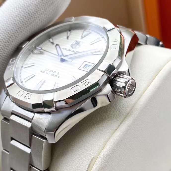 泰格豪雅竟潛1比1高仿機械錶 xf泰格豪雅竟潛300繫列WAY2111.BA0928 白盤￥2980-高仿錶