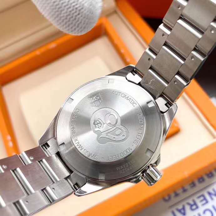 泰格豪雅竟潛1比1高仿機械錶 xf泰格豪雅竟潛300繫列WAY2111.BA0928 白盤￥2980-高仿錶