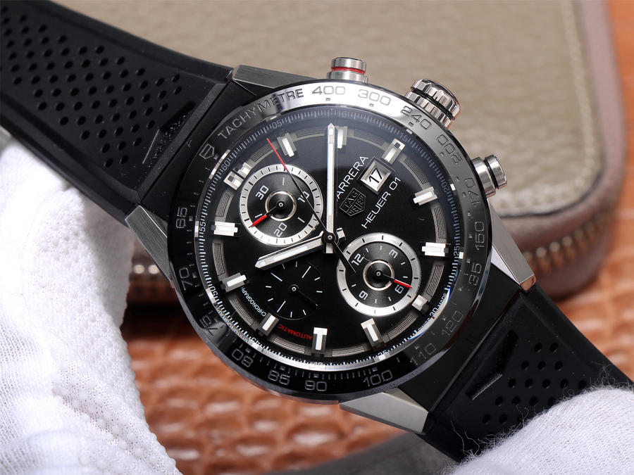 泰格豪雅卡萊拉高仿錶 xf廠手錶 CAR2A1Z.FT6044￥4480-高仿錶