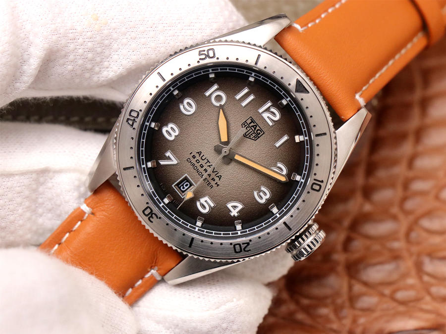 泰格豪雅仿手錶怎麽樣 kkf廠泰格豪雅AUTAVIA繫列WBE5115.FC8267￥3480-高仿錶