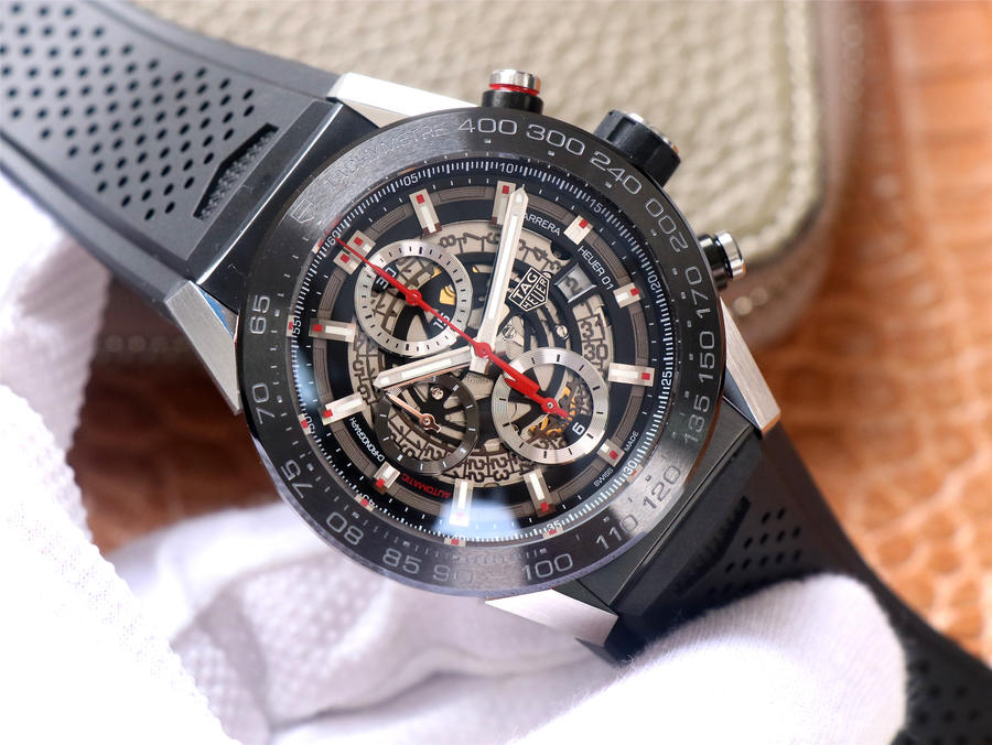 泰格豪雅精仿手錶 xf廠泰格豪雅超級卡萊拉CAR2A1Z.FT6044￥4480-高仿錶