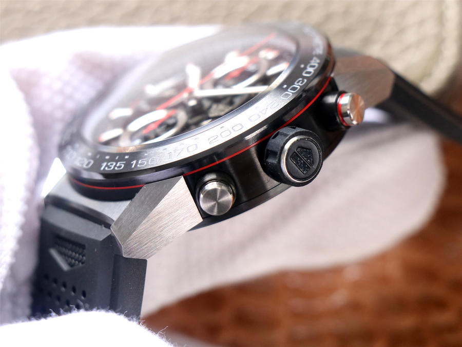 泰格豪雅精仿手錶 xf廠泰格豪雅超級卡萊拉CAR2A1Z.FT6044￥4480-高仿錶