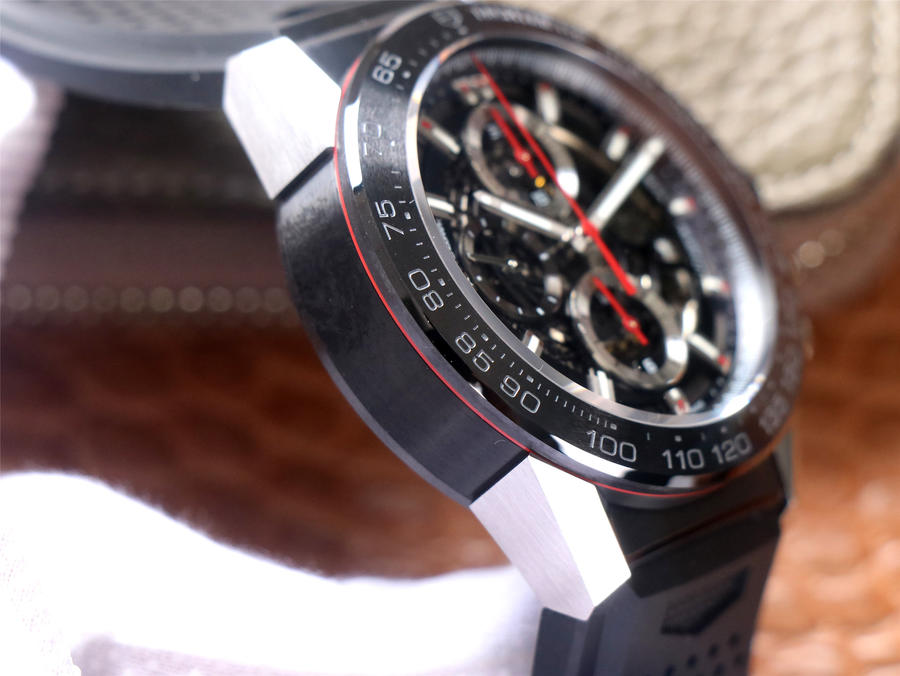 泰格豪雅精仿手錶 xf廠泰格豪雅超級卡萊拉CAR2A1Z.FT6044￥4480-高仿錶