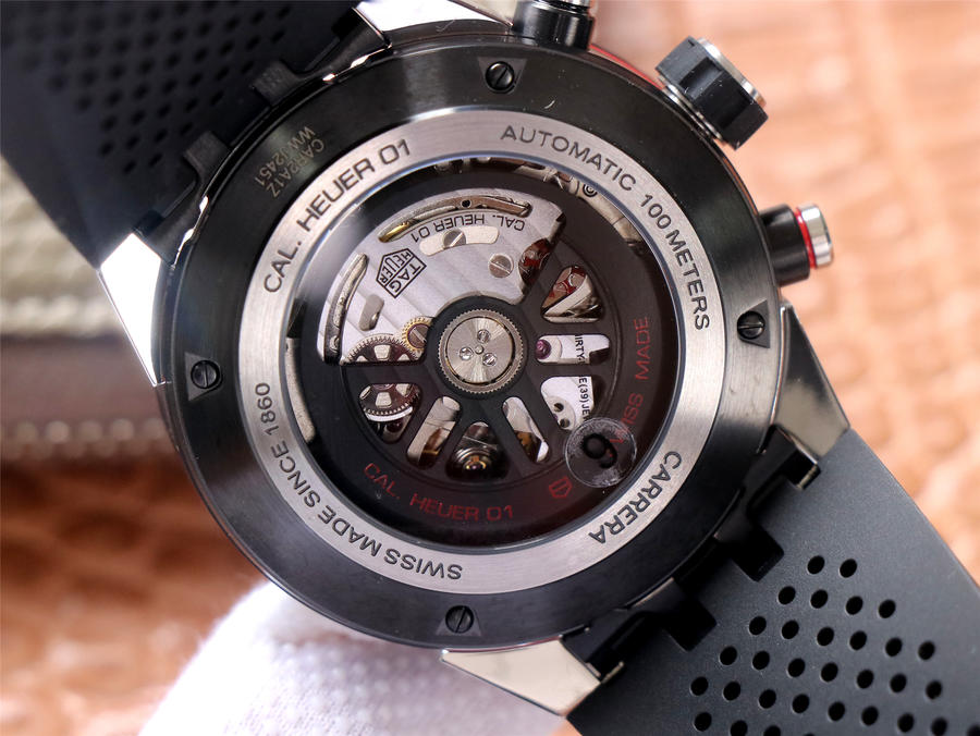 泰格豪雅精仿手錶 xf廠泰格豪雅超級卡萊拉CAR2A1Z.FT6044￥4480-高仿錶