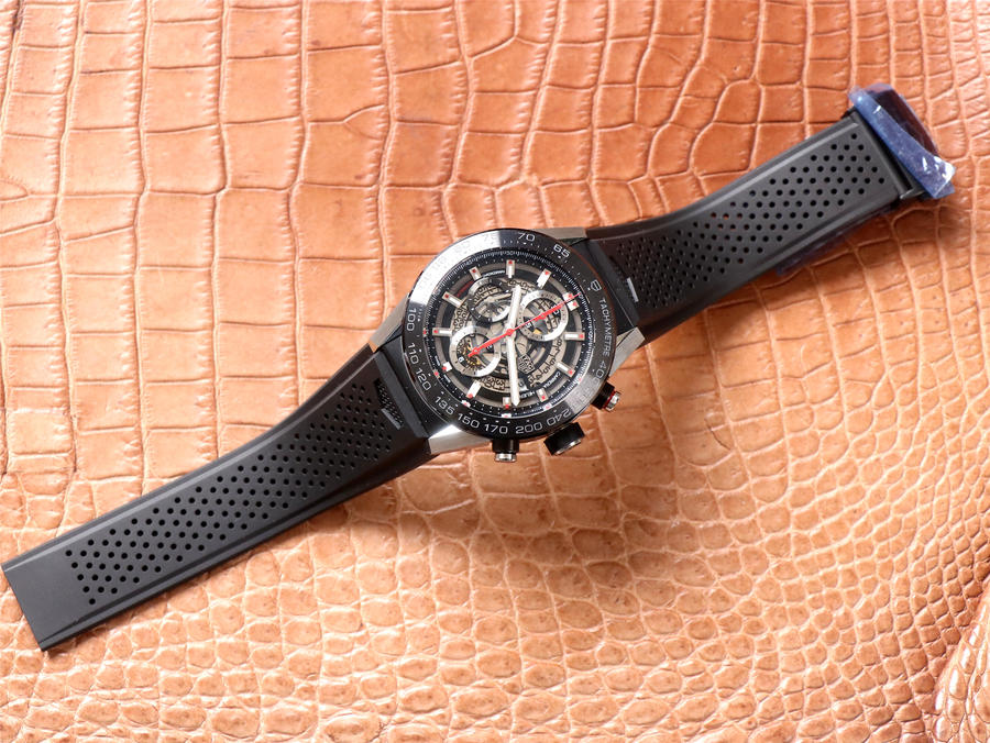 泰格豪雅精仿手錶 xf廠泰格豪雅超級卡萊拉CAR2A1Z.FT6044￥4480-高仿錶