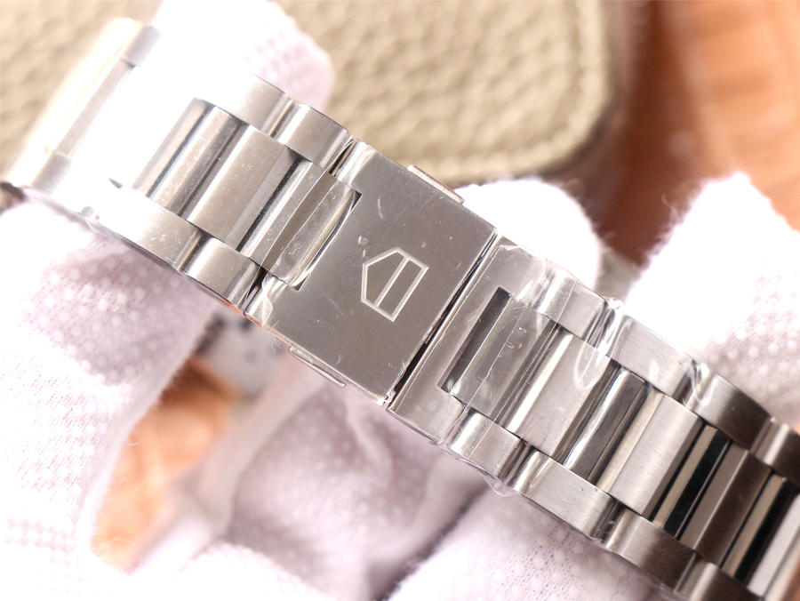 泰格豪雅卡萊拉高仿手錶 XF廠 CAR2A1W.BA0703 鋼帶款￥4480-高仿錶