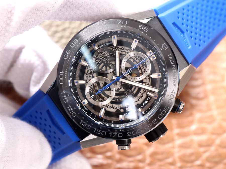 一比一復刻泰格豪雅XF廠卡萊拉 CAR2A1T.FT6052￥4480-高仿錶