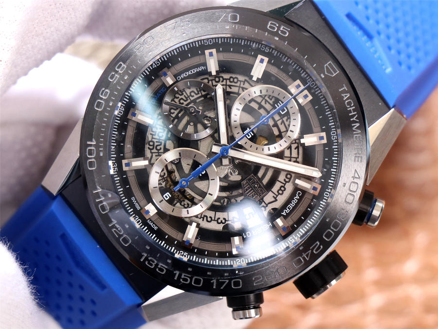 一比一復刻泰格豪雅XF廠卡萊拉 CAR2A1T.FT6052￥4480-高仿錶