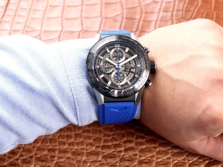 一比一復刻泰格豪雅XF廠卡萊拉 CAR2A1T.FT6052￥4480-高仿錶