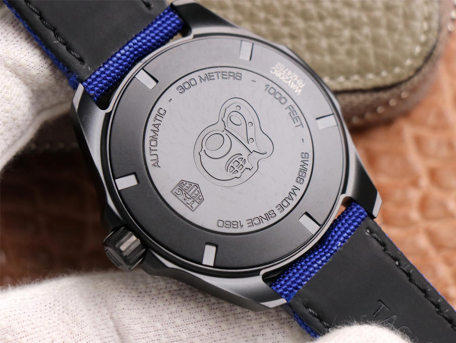 泰格豪雅復刻手錶視頻 V6廠泰格豪雅CALIBRE 5競潛繫列￥2980-高仿錶