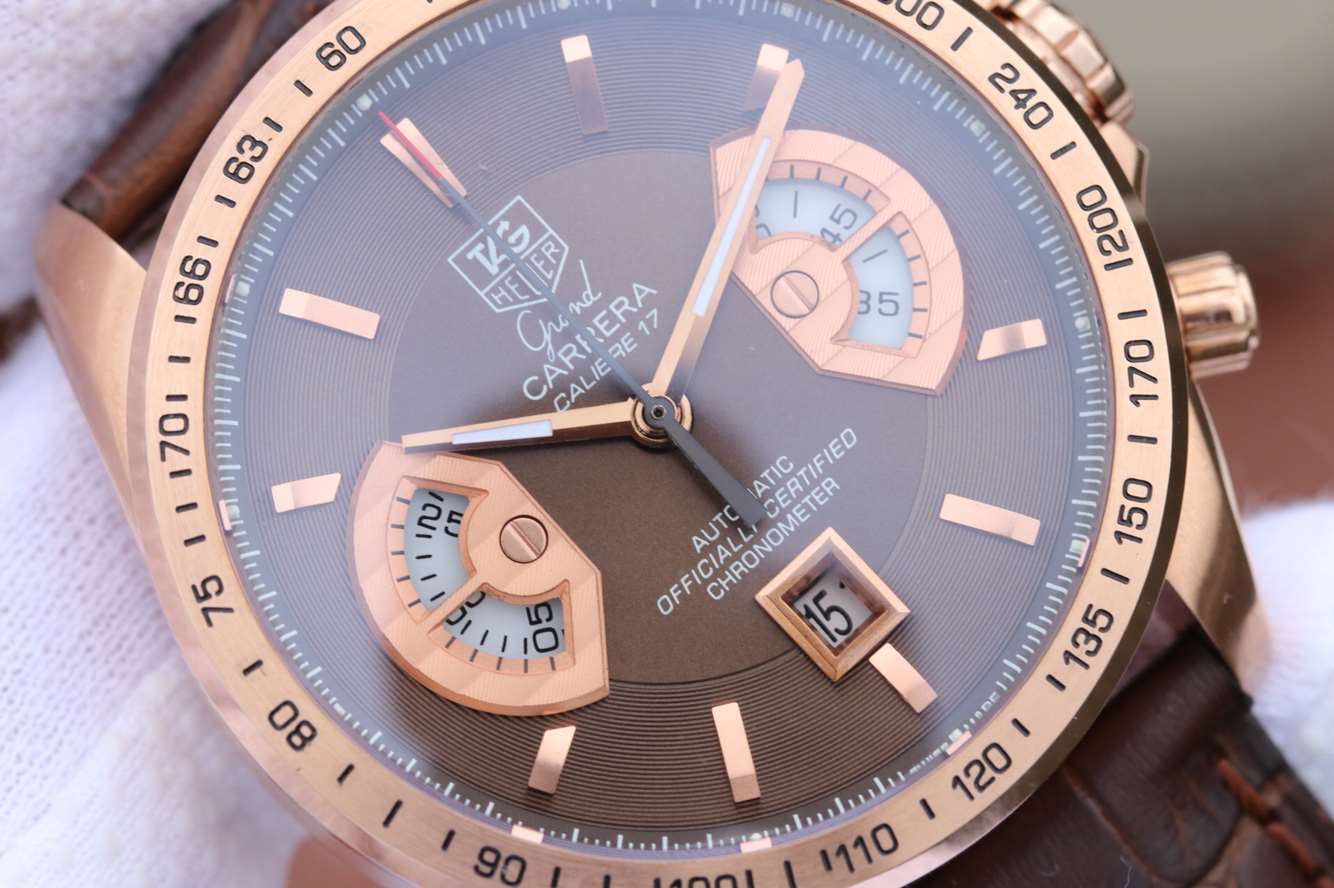 復刻手錶泰格豪雅什麽廠好 V6廠泰格豪雅TAG Heuer 超級卡萊拉繫列CAV514C.FC8171￥3980-高仿錶