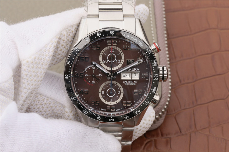 泰格豪雅復刻手錶能潛水嗎 V6泰格豪雅卡萊拉 繫列CV2￥3980-高仿錶