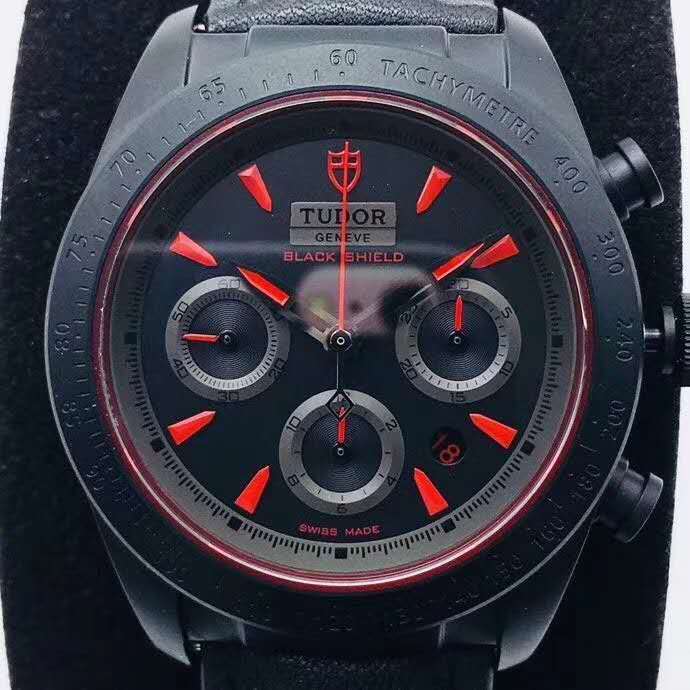 1比1高仿帝舵機械錶價格 tw帝駝復古杜卡迪 黑盾 42000CR￥3980-高仿錶