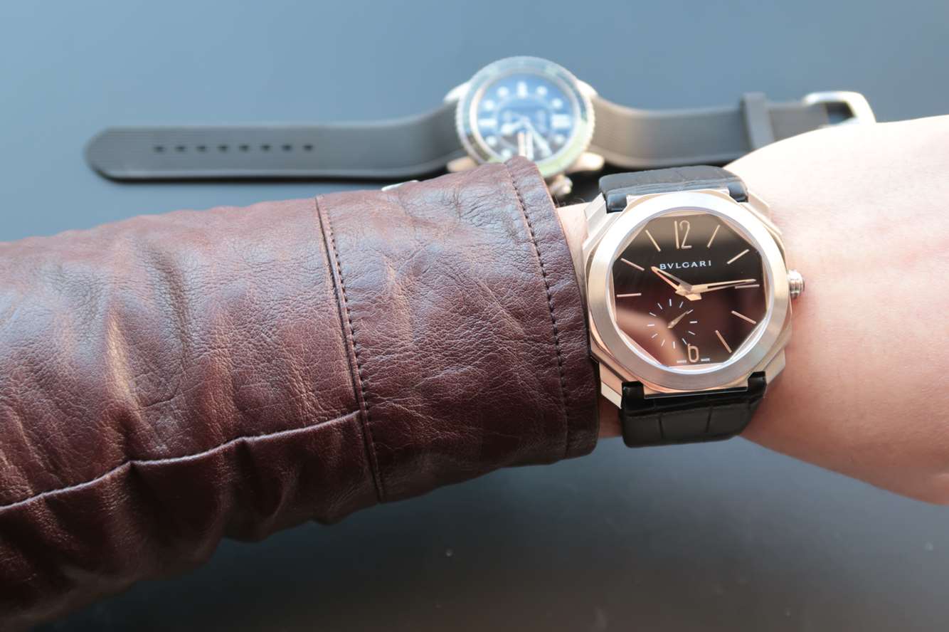 寶格麗復刻手錶手錶怎麽樣 寶格麗全新OCTO繫列102028 BGO40BPLXT超薄腕錶￥3480-高仿錶