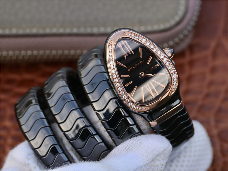 gf寶格麗男士手錶復刻手錶 BV廠寶格麗SERPENTI繫列￥3480-高仿錶