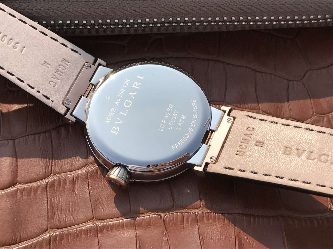 寶格麗哪個廠復刻手錶的好 寶格麗創意珠寶繫列102571 LU40C6SSPGLD￥2980-高仿錶