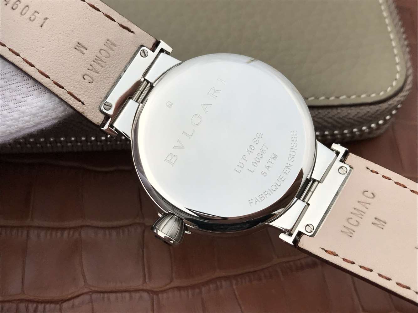 寶格麗復刻手錶哪個廠做得好 寶格麗創意珠寶繫列102571 LU40C6SSPGLD￥2980-高仿錶