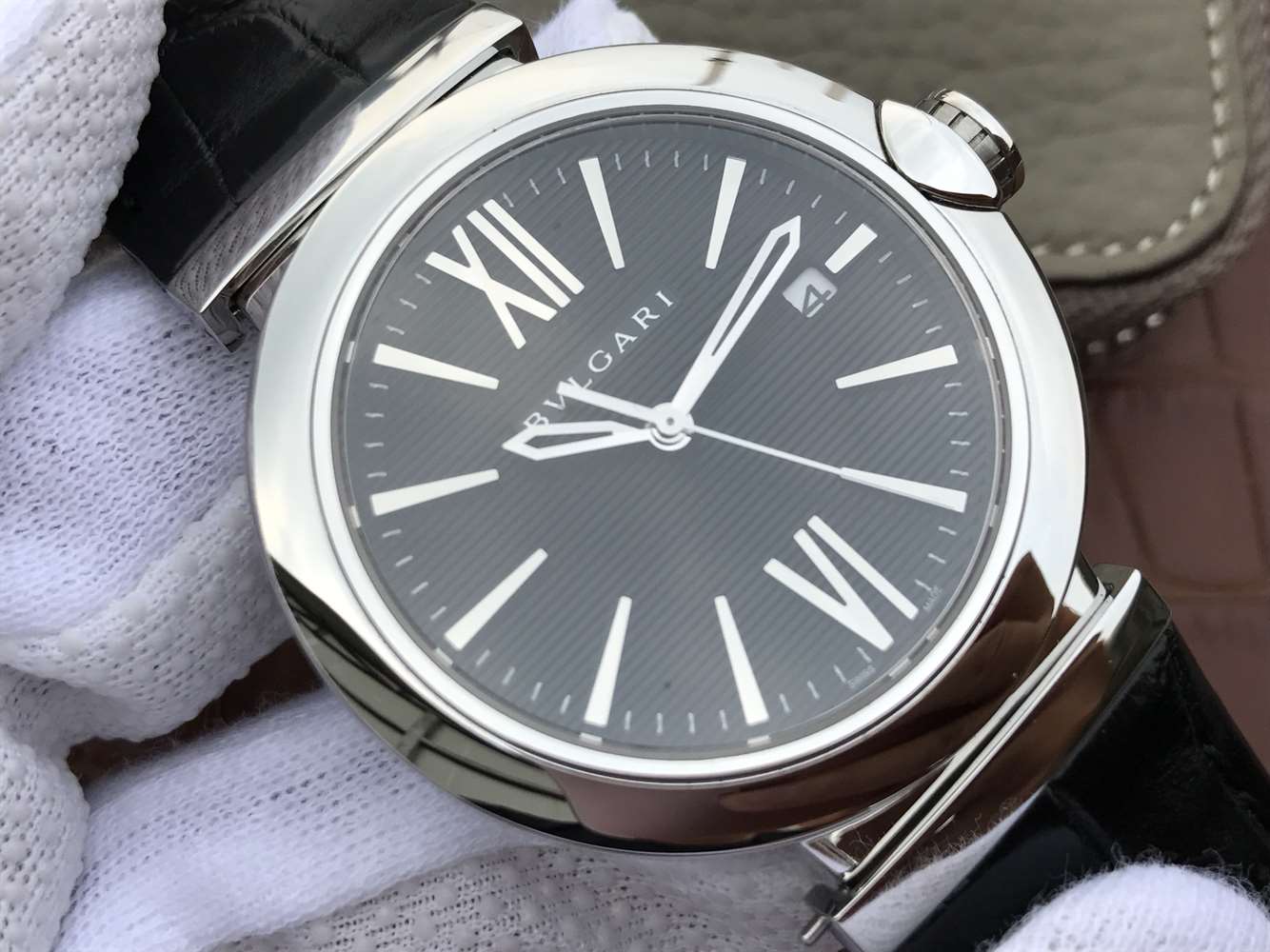 寶格麗復刻手錶錶 寶格麗創意珠寶繫列102571 LU40C6SSPGLD￥2980-高仿錶