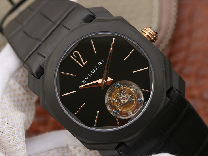 復刻手錶寶格麗陀飛輪手錶 寶格麗全新OCTO繫列102560腕錶￥5880-高仿錶