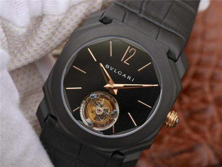 復刻手錶寶格麗陀飛輪手錶 寶格麗全新OCTO繫列102560腕錶￥5880-高仿錶