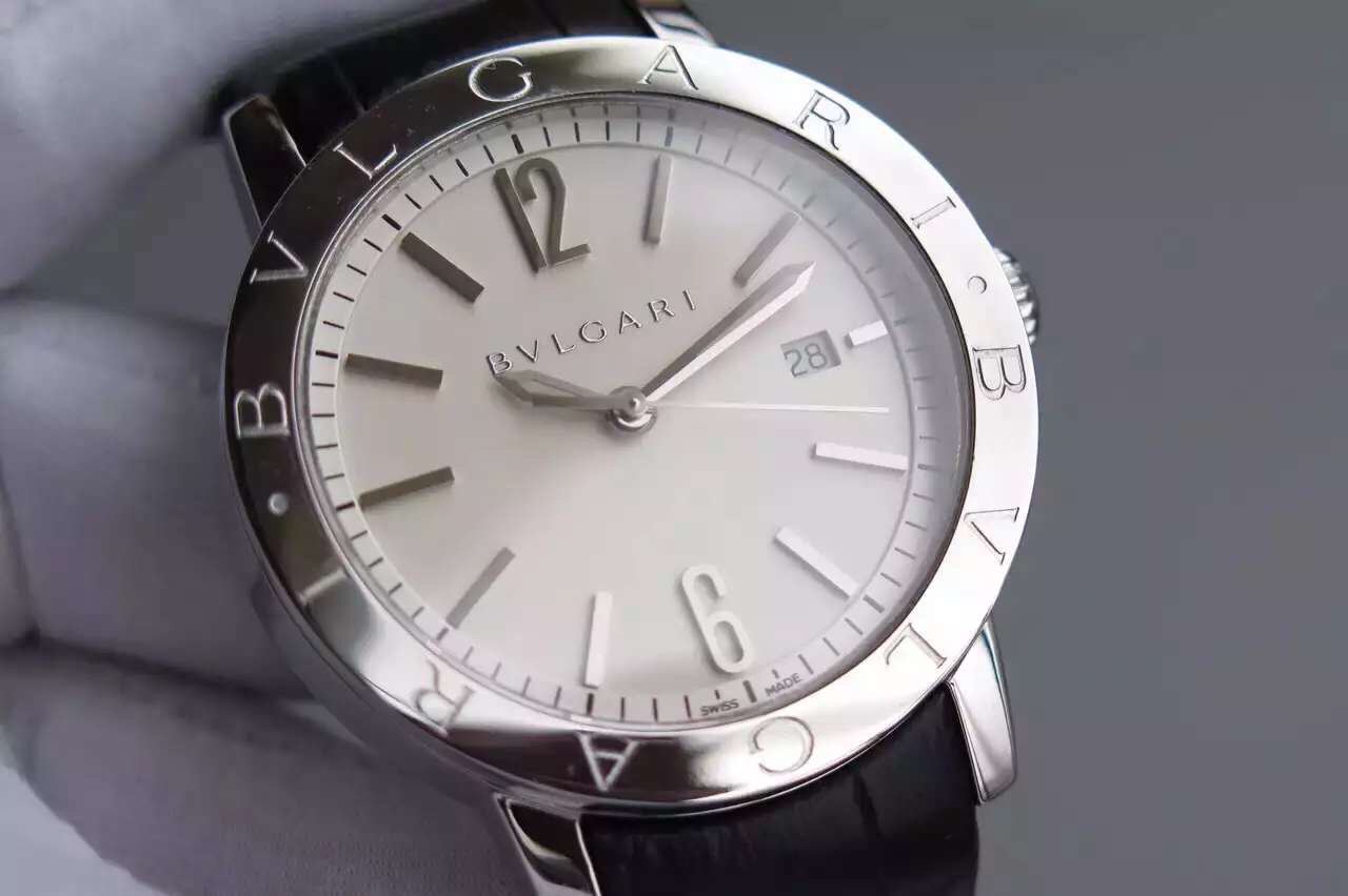 寶格麗復刻手錶款寶格麗BVLGARI BVLGARI SOLOTEMPO繫列102056￥2680-高仿錶