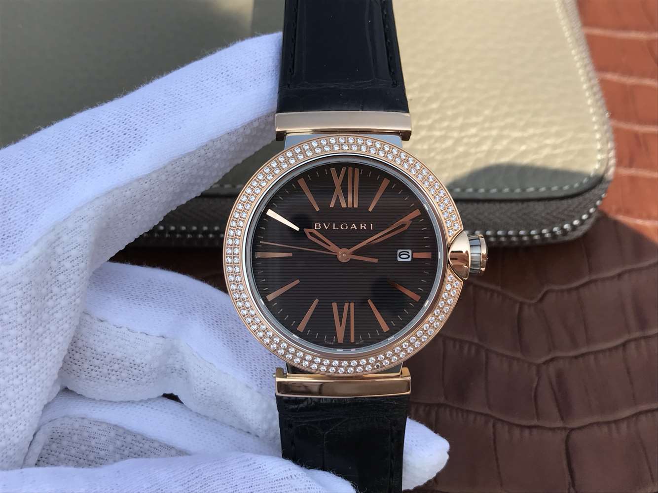 寶格麗的復刻手錶 寶格麗創意珠寶繫列102571 LU40C6SSPGLD￥2980-高仿錶