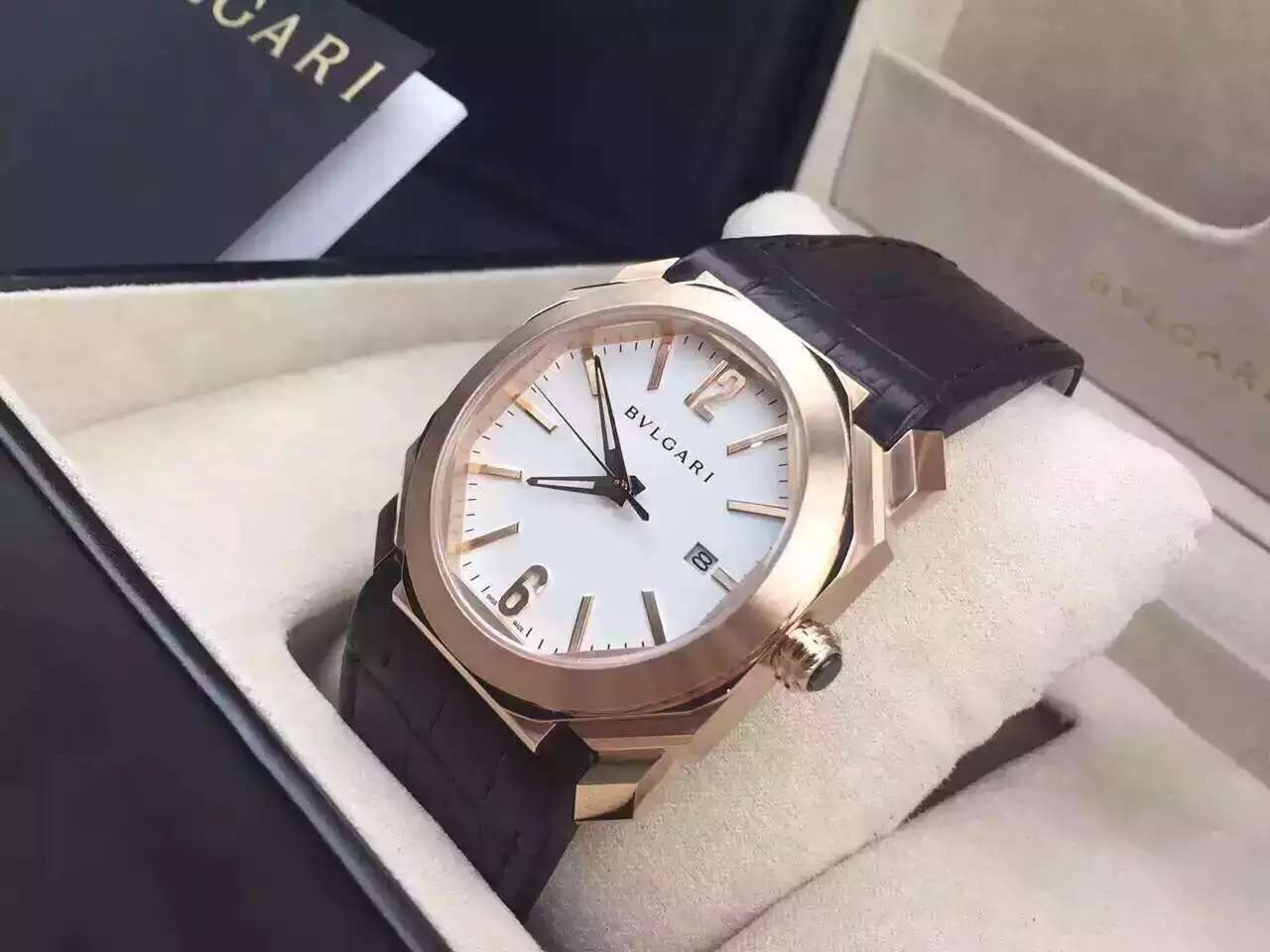 寶格麗復刻手錶 寶格麗OCTO繫列102119 BGOP38WGLD中性機械錶¥2980-高仿錶 寶格麗復刻手錶 寶格麗OCTO繫列102119 BGOP38WGLD中性機械錶¥2980-高仿錶