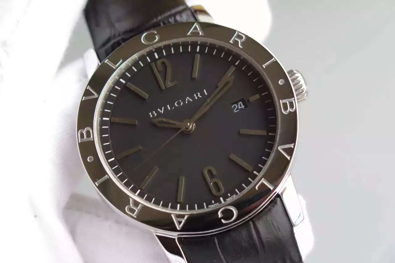 寶格麗復刻手錶版 寶格麗BVLGARI BVLGARI SOLOTEMPO繫列101867￥2880-高仿錶