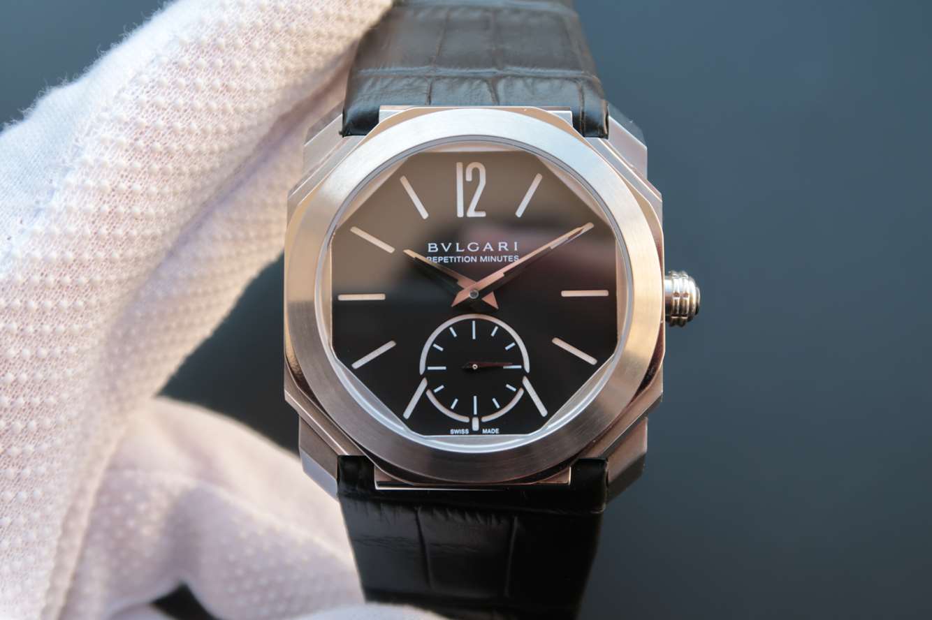 寶格麗復刻手錶錶怎麽樣 寶格麗全新OCTO繫列102559超薄腕錶￥2980-高仿錶