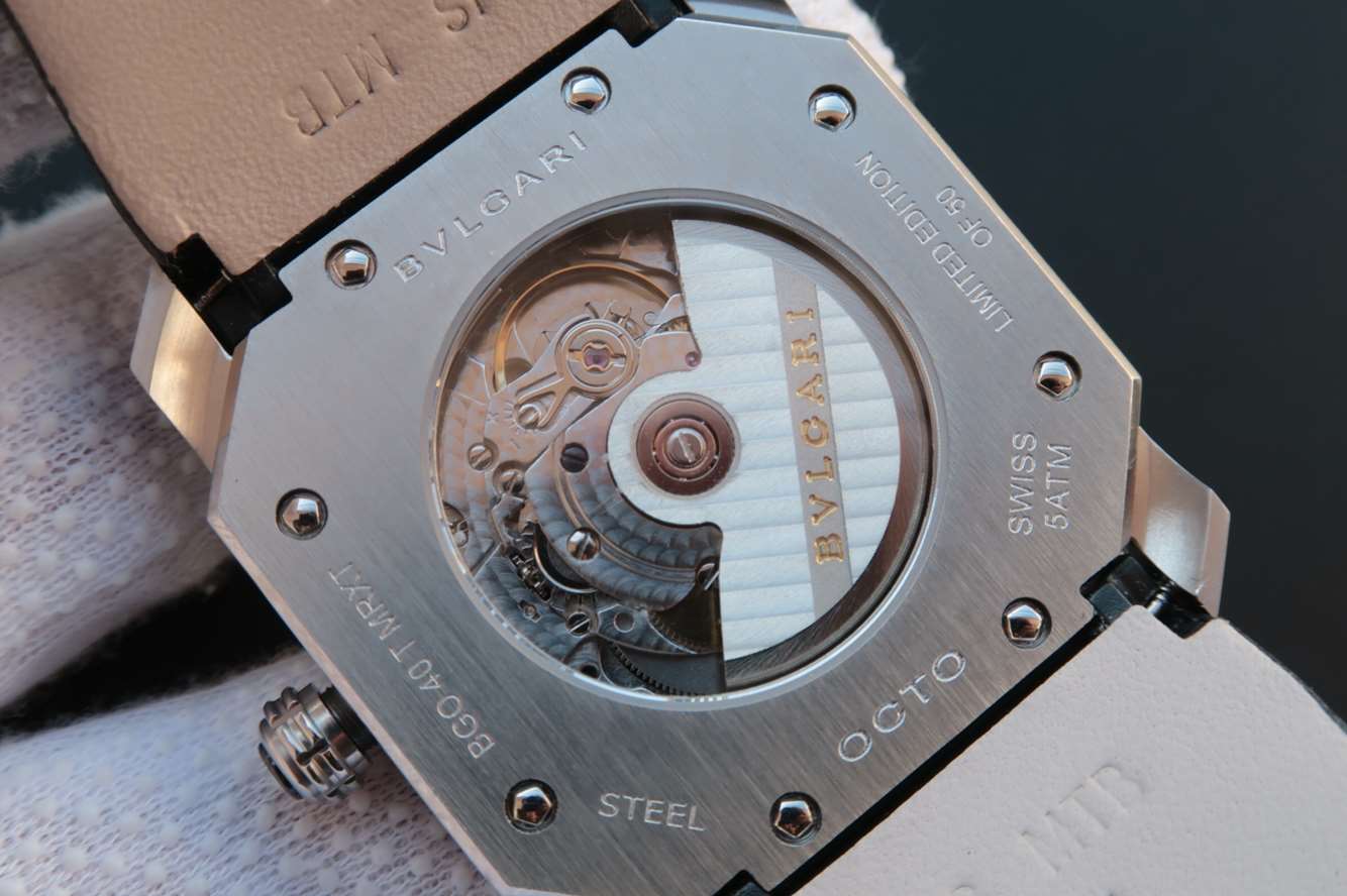 寶格麗復刻手錶錶怎麽樣 寶格麗全新OCTO繫列102559超薄腕錶￥2980-高仿錶
