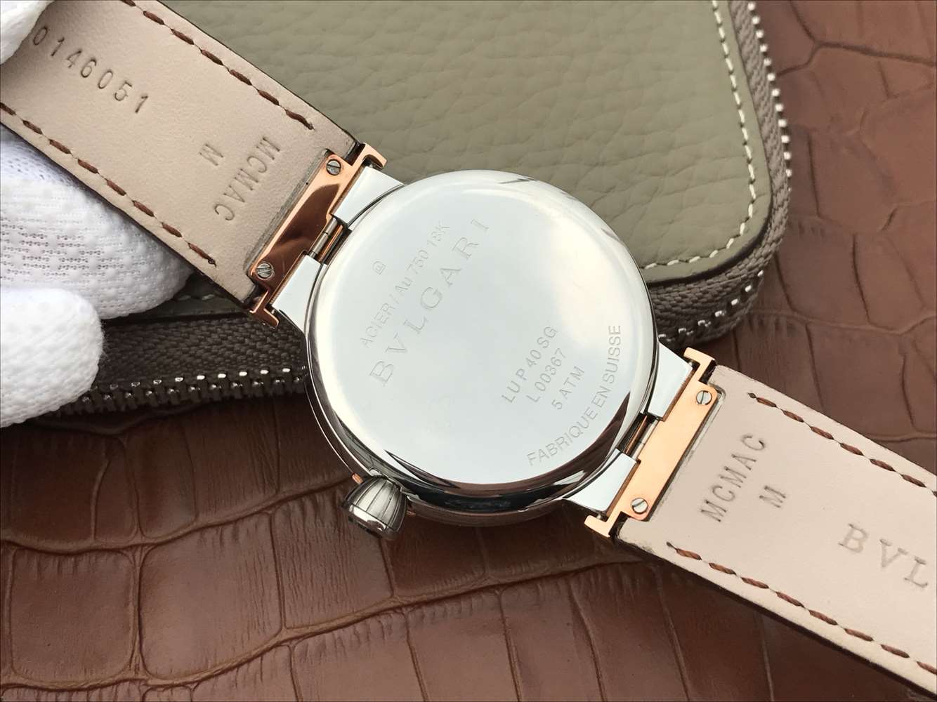 寶格麗 珠寶 復刻手錶 寶格麗創意珠寶繫列102571 LU40C6SSPGLD￥2980 -高仿錶