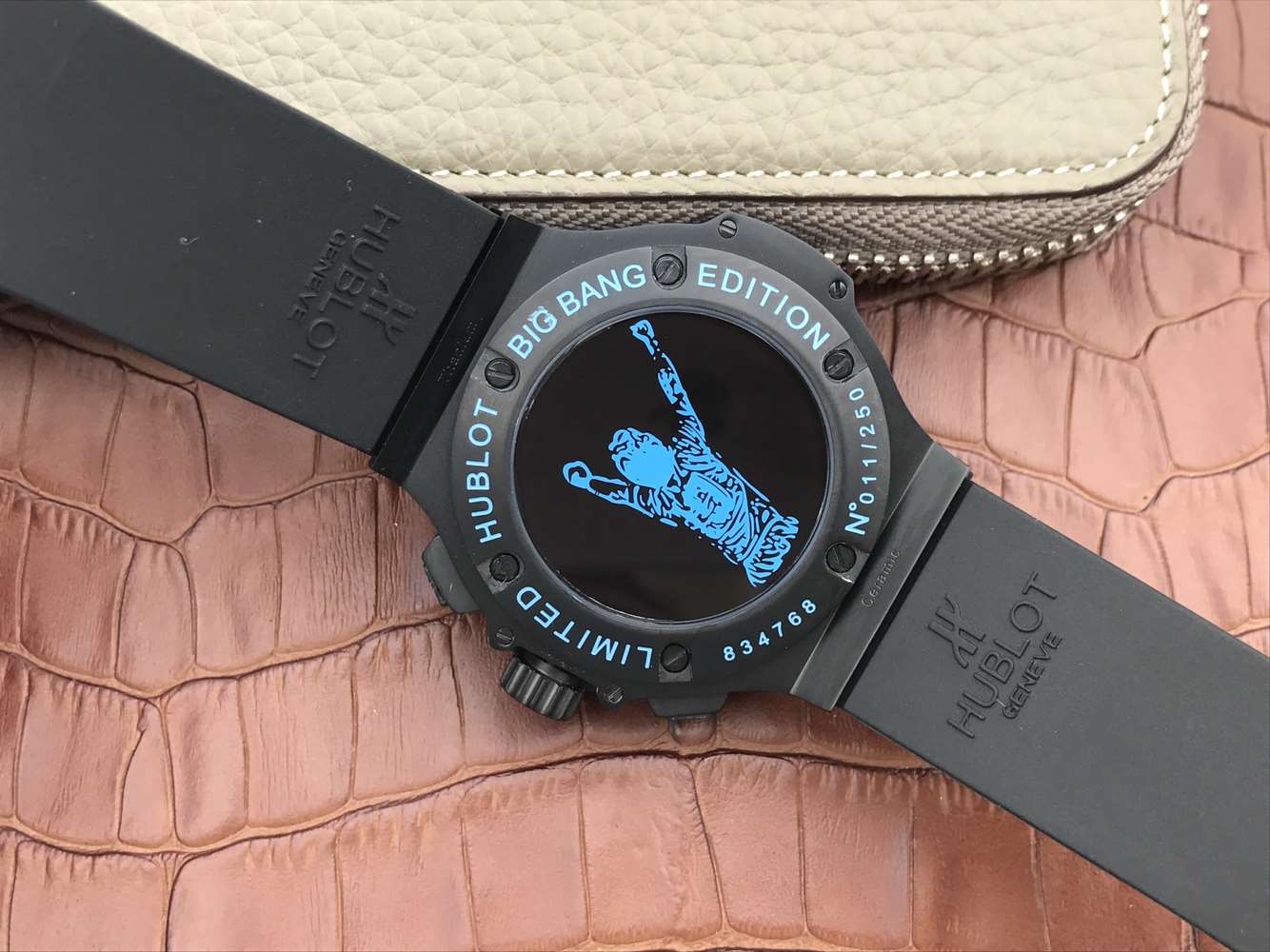 JF廠宇舶宇宙大爆炸繫列318.CI.1129.GR.DMA09 馬拉多納紀念款 復刻手錶男士腕錶手錶￥3480-高仿錶